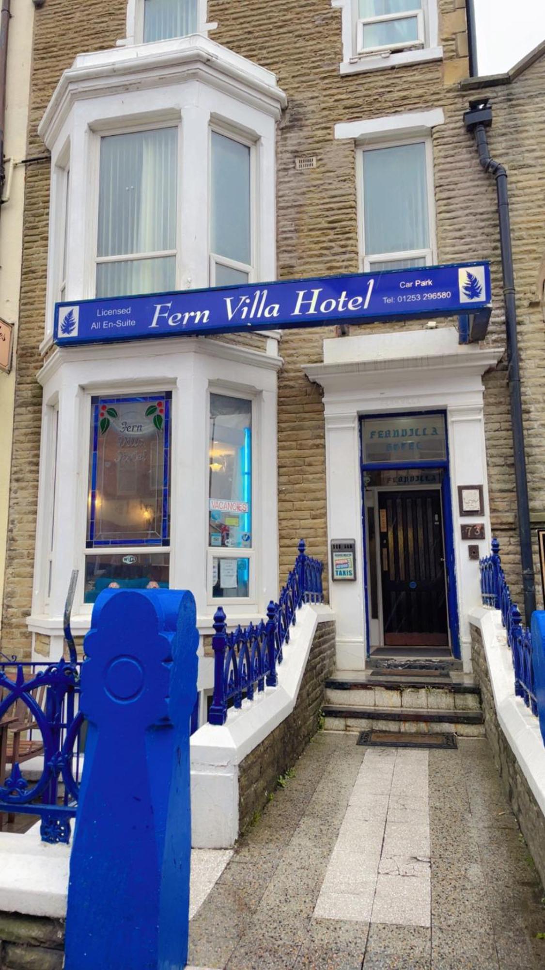 Fern Villa Hotel - Albert Road Blackpool Exterior foto